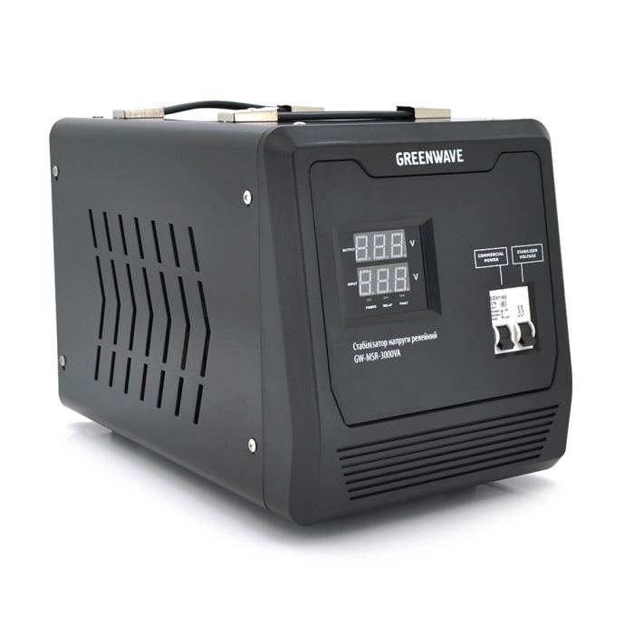 Стабілізатор напруги  GreenWave Mauser 3000VA (2100Вт)